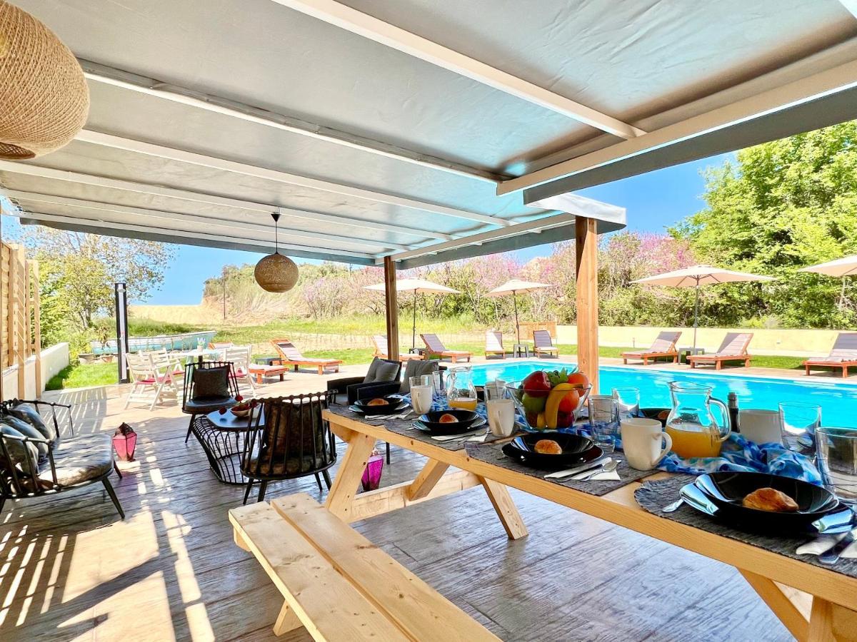 Beach Villa Verano With Private Pool By Dadovillas Sidárion Extérieur photo